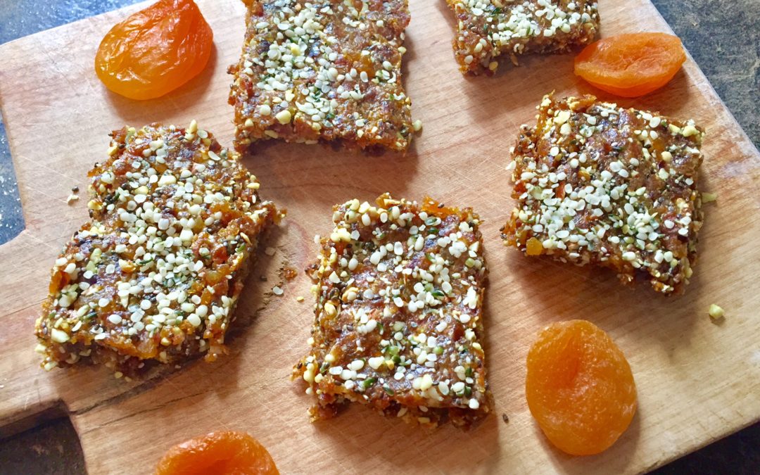 Turmeric And Ginger Apricot Energy Bars Andrea Docherty Nutrition