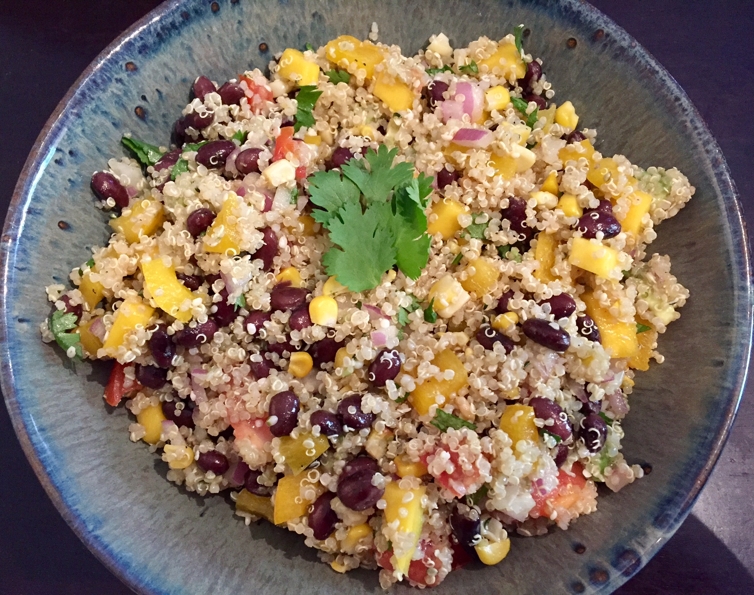 Mexican Quinoa Meal Prep Salad - Andrea Docherty Nutrition